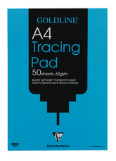 Clairefontaine Goldline Popular A4 Tracing Pad 63gsm 50 Sheets GPT2A4Z